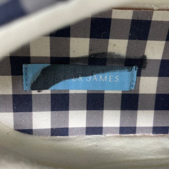 Draper James Women's Witherspoon Blue White Gingham Harper Sneakers Size 9 - Picture 7 of 12